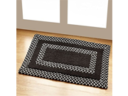 Better Trends BRHR2134CHO Hercules Braided Rug Chocolate 21 x 34 in.
