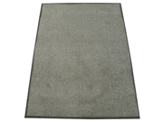 Rubber Cal Soft Top Olefin Carpet Mat 3ft x 4ft Charcoal Commercial Door Mats