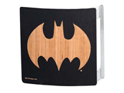 Batman DC Comics Superhero Wooden Bat Logo Rockstar Belt Buckle