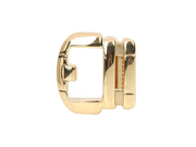 1 1 8 Inch 28 mm Gold Clamp Belt Buckle