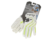 Easton Synergy Fastpitch Series Adult Female Batting Glove Color White with Green Accent Size Small