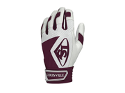 Louisville Slugger Series 7 Youth Batting Glove Maroon Medium