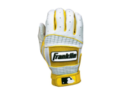 Franklin Sports Youth MLB Neo Classic II Series Batting Gloves Pair Pearl Royal Large