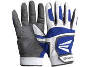 Easton Adult Rf4 Limited Batting Gloves White Royal Small