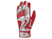 Nike MVP Elite Batting Gloves Pewter Red Small GB0378 061 S