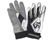 Louisville Slugger Series 3 Adult Batting Gloves Lg Gray