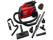 Sanitaire SC3683A Canister Vacuum Detail Cleaning Commercial Red Complete Set w Bonus Premium Microfiber Cleaner Bundle