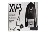 Johnny Vac Xclusive Series XV 3 HEPA Filtration Compact Canister Vacuum