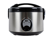 Whale Electronic Rice Cooker 4 Cups Stainless Steel