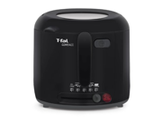 T fal FF1228 Compact 1200 Watt Family Capacity 1.8 Liter Multiple Temperature Deep Fryer 2.2 Pound Black