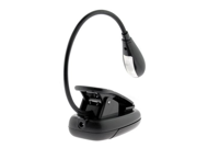 GTMax Black LED Clip On Reading Book Light for Sprint Galaxy Tab SPH P100