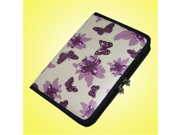 TrendyDigital Laminated Canvas Folio Case for Kindle Fire Android Tablet Butterfly