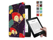 Fintie SmartShell Case for Kindle Voyage [Oriental Breeze Series] The Thinnest and Lightest Protective Cover with Auto Sleep Wake for Amazon Kindle Voyage 20