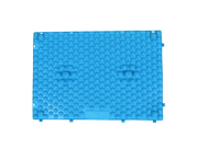 uxcell® Rubber Leisure Game Acupuncture Foot Massage Mat Shiatsu Sheet Blue