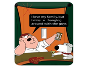 Family Guy Light Switch Plate Peter Brian