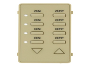 Leviton DCK4D I Color Change Kit for 4 Address Decora Home Controls DHC Controller Ivory