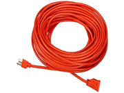 2 Pack Coleman Cable Electrician Pro Orange 16 3 25 Feet Round Vinyl Extension Cord Outdoor Indoor