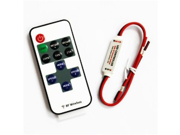 SUPERNIGHT TM RF Wireless Remote Control Mini Dimmer For Single Color LED Light Strip 5V 24V
