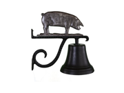 Montague Metal Products Cast Bell with Swedish Iron Pig