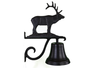 Montague Metal Products Cast Bell with Black Elk