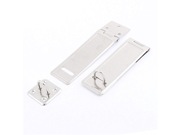 uxcell® Home Door 12cm Length Stainless Steel Padlock Hasp Staple Set 2 Pcs