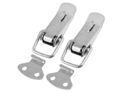 uxcell® 2 Pcs Box Chest Case Metal Tone Draw Toggle Latch 1.7