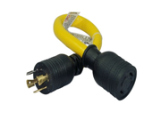 Conntek PL1420L1430 20 Amp 125 to 250 volt Model L14 20P Locking Plug for Model L14 30R 30 Amp 125 250 volt Locking Female Connector Adapter Cord