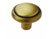 Amerock BP1308GB Brass and Sterling Traditions Knob Gilded Bronze 1 1 8 Inch Diameter