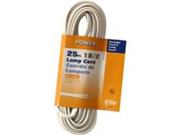 Coleman Cable 09410 89 51 18 2 Bulk Lamp Cord 13 Amp 125 Volt 25 Feet White
