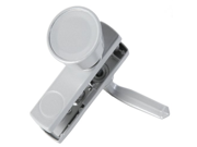 Koch 6703101 Knob Latch for 3 4 Inch to 1.1 8 Inch Thick Doors Aluminum