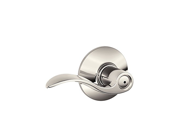 Schlage F40 ACC 618 Accent Lever Bed and Bath Polished Nickel