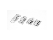 uxcell® Stainless Steel Toggle Latch Clasp Silver Tone 4 Pcs for Box Suitcase