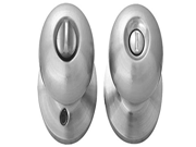 Reliant by Weslock Salem Collection Privacy Knob Brushed Chrome 00110SDSDFR20 Bed Bath