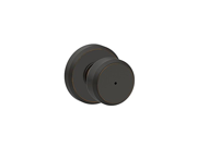 Schlage F40 BWE 716 GSN Greyson Collection Bowery Privacy Lock Knob Aged Bronze