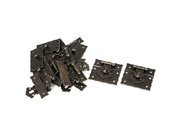 uxcell® Antique Style Case Chest Box Clasp Hasp Latch Bronze Tone 10 Sets