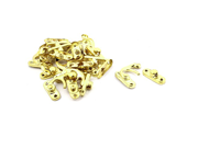 uxcell® Swing Bag Chest Box Latch Suitcase Lock Clasp Closure Gold Tone 10PCS