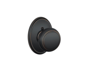 Schlage F170AND716WKF Wakefield Collection Andover Decorative Trim Knob Aged Bronze Schlage Lock Company