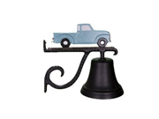 Montague Metal Products Cast Bell with Teal Classic Truck