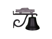 Montague Metal Products Cast Bell with Swedish Iron Classic Car