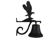 Montague Metal Products Cast Bell with Black Eagle