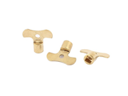uxcell® Sink Water Tap Knob Switch Inner Quadrilateral Faucet Key 3Pcs