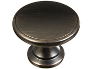 National Hardware V224 1 3 4 Dia. Knobs in Antique Bronze