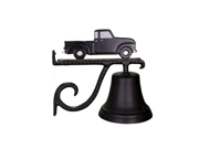 Montague Metal Products Cast Bell with Black and White Classic Truck