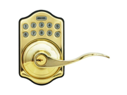 LockState LS L500 PB Electronic Keypad Lever Door Lock