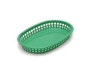 10X7X1 Green Plastic Basket