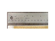 Falcon 15 inch stainless steel ruler