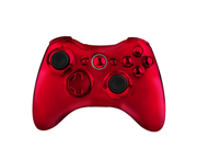 Generic Full Controller Shell Case Housing Compatible for Microsoft Xbox 360 Wireless Controller Color Red
