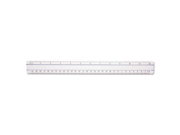 12 Magnifying Ruler Plastic Clear Sold as 1 Each