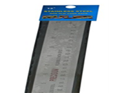 Stainless Steel 12 Precision Ruler Case of 10