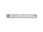 Stainless Steel Office Ruler With Non Slip Cork Base 18 Sold as 1 Each